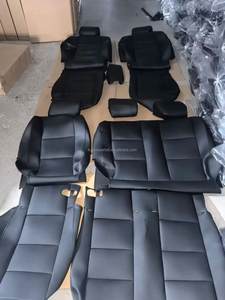 Set completo di <span class=keywords><strong>coprisedili</strong></span> universali in pelle per Mitsubishi L200 ASX Alfa Romeo Stelvio Ssangyong Korando <span class=keywords><strong>Audi</strong></span> A6 C8 A5 Sportback - Product Image 2