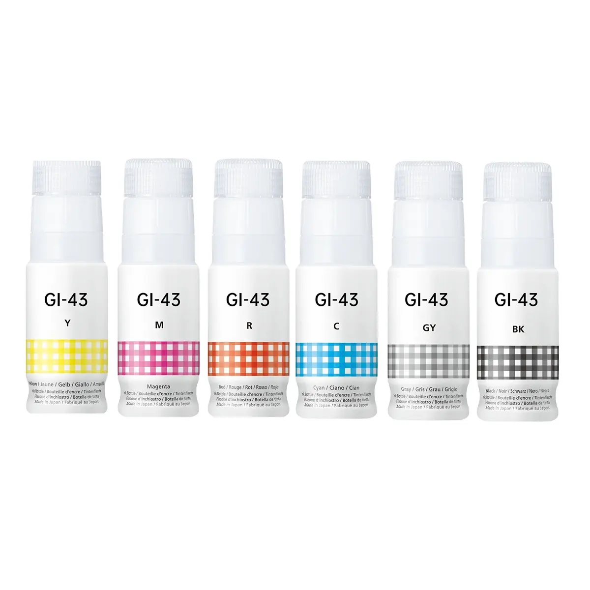 Printfles Premium Navulling Bulk Universele Kleurstofinkt GI-43 Compatibel Voor Inkttank G570/G670