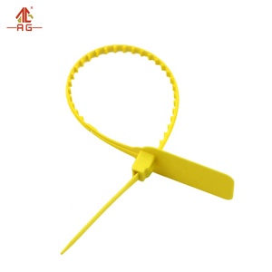 Dùng một lần AG-035 một thời gian sử dụng tai nạn giỏ hàng khóa an toàn an ninh Con dấu nhựa với bánh răng - Product Image 1