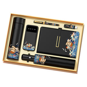 Promosyon ve iş hediye seti öğeleri lüks vakum bardak dizüstü kitleri ile Logo özel ucuz pazarlama ürünleri - Product Image 1