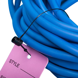 Étiquette de sécurité en plastique de 5 pouces, couleur personnalisée, noir, transparent, boucle de verrouillage, <span class=keywords><strong>épingle</strong></span> - Product Image 5