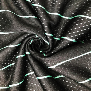 เสื้อบาสเก็ตบอลลายตาข่ายสีดำย้อนยุคพิมพ์ซับลิเมชัน - Product Image 5