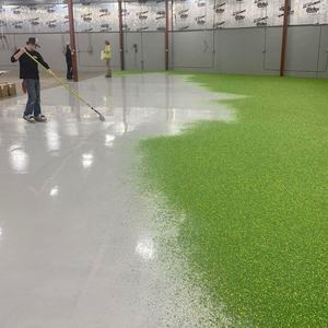 Revêtement de sol en résine époxy de haute qualité, antidérapant, résistant à l'usure, avec des paillettes de mica naturelles, pour la finition des sols - Product Image 6