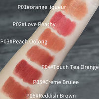 Porte-clés végétalien en forme d'ours, brillant à lèvres pigmenté longue tenue hydratant, maquillage coréen de haute qualité