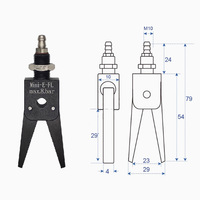 Pince pneumatique de haute qualité Mini pince A GR 04.100 J1060 MINI-A MINI-B buse pince STAR Robot pince pneumatique