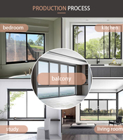 Ventanas Corredizas de Acero Inoxidable de Alta Calidad con Vidrio Bajo Emisivo Horizontal de Aleación de Aluminio, Antirrobo, con Cerradura de Seguridad para Niños, para Dormitorio u Hotel