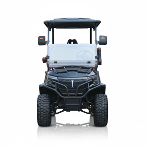 Voiture <span class=keywords><strong>de</strong></span> <span class=keywords><strong>golf</strong></span> électrique 4 places surélevée avec batterie au lithium 48V, certifiée CE, personnalisable pour adultes - Product Image 6