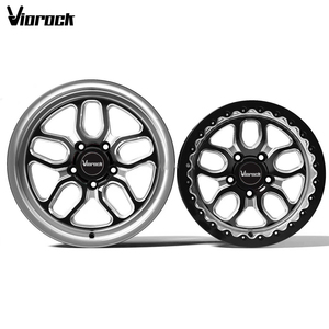 Ruedas Forjadas Viorock 17x12/18x12 True Beadlock para Carreras de Drag, Compatibles con Ford <span class=keywords><strong>Mustang</strong></span> <span class=keywords><strong>Shelby</strong></span> GT500/Cobra Jet <span class=keywords><strong>Chevrolet</strong></span> Camaro ZL1 1LE - Product Image 3