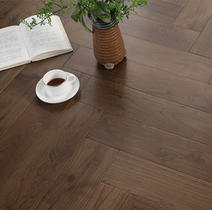 Напольное покрытие из массива бирманского тика на заказ, современный дизайн, натуральный шпон тика для спальни, для использования внутри помещений - Product Image 4