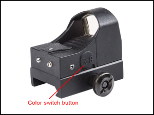 For Marcool 1x24x17 Shake Awake Mini Precision Red Dot Sight Tactical 3M Green Dot with <strong>Weaver</strong> Base Waterproof Aluminum Material - Product Image 2
