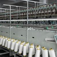 Machine à bobiner à tambour rainuré Kingkangda pour fil fantaisie, vente en gros d'usine, moteur PLC, machines textiles, fil de coton