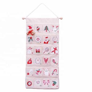 <strong>2022</strong> Wholesale Tree Hanging Decoration Christmas Felt <strong>Advent</strong> <strong>Calendar</strong> Christmas Canvas Fabric Countdown <strong>Calendar</strong> for <strong>Kids</strong> - Product Image 1