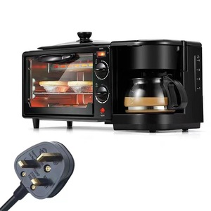 Máquina para Desayunos 3 en 1 de Acero Inoxidable con Control Mecánico, Multifuncional para Freír, Asar y Preparar Café - Product Image 6