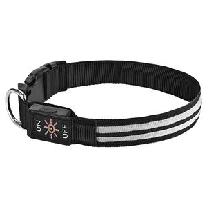UBS carga LED <span class=keywords><strong>collar</strong></span> luminoso mascota perro <span class=keywords><strong>collar</strong></span> cuello anillo luminoso tirar cinturón cuerda de tracción - Product Image 5