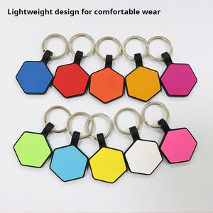 Etiqueta de Identificación para Mascotas Antipérdida Multicolor, Etiqueta Hexagonal Universal para Perros con Nuevo Adorno Opcional - Product Image 4