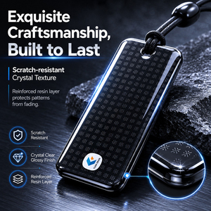 Produttore OEM Cinese di Portachiavi NFC RFID Personalizzati, Forma Rotonda o Quadrata, con Logo <span class=keywords><strong>QR</strong></span>, Vendita all'Ingrosso - Product Image 1