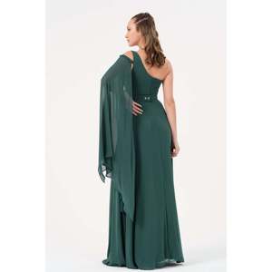 DANS Women's <b>Emerald</b> Green Solid Color Casual Tunic <b>Dress</b> with Regular Fit, Comfortable Fabric, and Modern Style for Everyday - Product Image 3