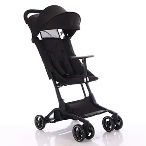 Роскошная Складная Алюминиевая детская коляска легкая коляска для самолета детская коляска