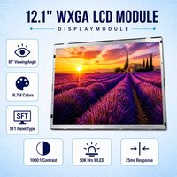 Tianma TM121JDSG10 12,1 Zoll WXGA TFT LCD-Anzeigemodul 1280x800 LVDS 450cd/m² 1000:1 SFT Industrielles LCD-Panel -20~70°C