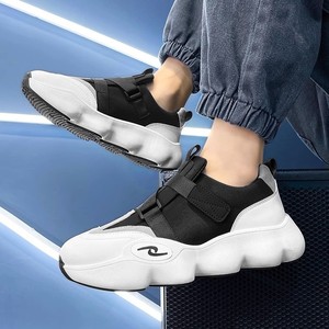<b>Men</b> Synthetic Running <b>Shoes</b> Autumn Thick Sole <b>Elevated</b> Fashion Sneakers Outdoor Sport Wear - Product Image 4