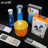 Film rétractable thermique en POF transparent épaissi de qualité alimentaire JIJID, en rouleau, emballage en plastique souple PVC pour thé et cosmétiques