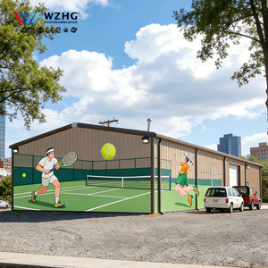 Pabellón Deportivo de Lujo con Estructura de Acero Galvanizado PEB, con Gran Altura y Vida Útil de 50 Años para Universidades - Product Image 1