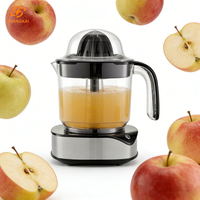 Presse-agrumes SHANGKAI, presse-agrumes à vente chaude, machine à extraire le jus, base en acier inoxydable, récipient à jus d'orange en PP, cuisine