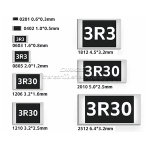 0402 302 0805 1206 130 160 4r3 R300 điện trở <span class=keywords><strong>SMD</strong></span> ban đầu 474 805 <span class=keywords><strong>SMD</strong></span> điện trở 0.5ohm 1001 1003 290 420 820 - Product Image 2