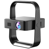 Projecteur intelligent Allwinner H713 HY500 Plus 220 ANSI Luminosité Android 14 Mise au point automatique Divertissement à domicile Projecteur portable