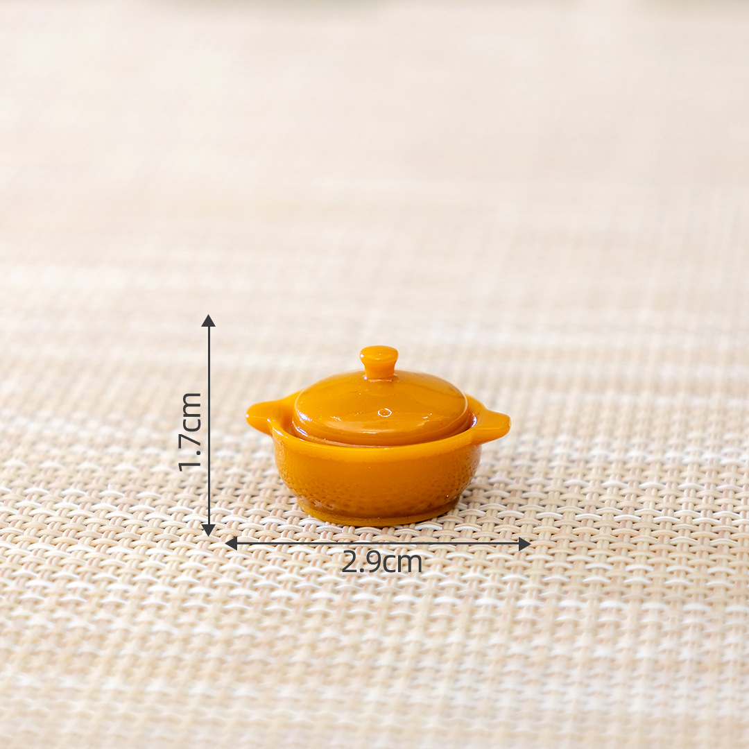 colorful No. 16 clay pot yellow