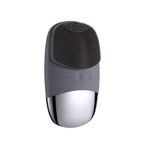 Sonic Facial Cleansing <b>Brush</b> Silicone <b>Electric</b> Face Cleaner Waterproof USB Rechargeable Ultrasonic Deep <b>Cleaning</b> Device - Product Image 3