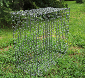 Panier en treillis métallique soudé antirouille pour <span class=keywords><strong>gabion</strong></span>, barrière de soutènement en pierre pour mur décoratif de villa et jardin - Product Image 5