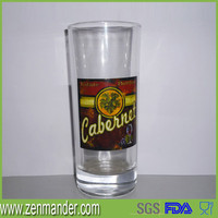 Gobelet boule à neige en verre d'usine Vente en gros de gobelets en verre Verres à liqueur au design moderne
