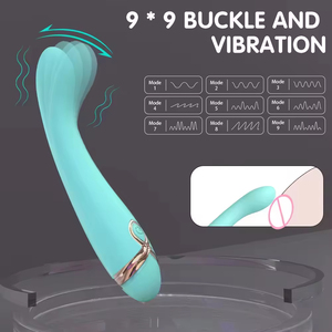 Medical Silicone Electroplated Part <b>G</b> Spot Finger <b>9</b> Frequency Snap Vibrator Clitoris Stimulator Breast - Product Image 3