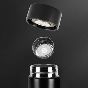 カスタムグリッターローズゴールドインテリジェント魔法瓶カップブランク昇華デジタル真空フラスコ - Product Image 3