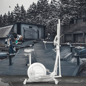 Cyclette ellittica magnetica pieghevole manuale per fitness cardio e allenamento domestico, bestseller - Product Image 3