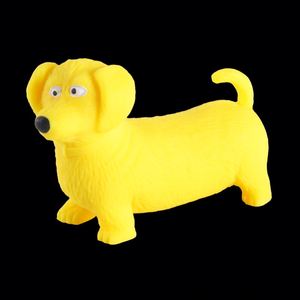ของเล่นบีบรูปสุนัขไส้กรอกคุณภาพสูงจากโรงงานดั้งเดิม สีส้ม สำหรับผู้ใหญ่ ช่วยคลายเครียด - Product Image 4