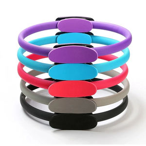 Yoga Fitness <b>Ring</b> <b>Circle</b> Pilates Women Girl Exercise Home Resistance ElasticityYoga <b>Ring</b> <b>Circle</b> Gym Workout Pilates Accessories - Product Image 5