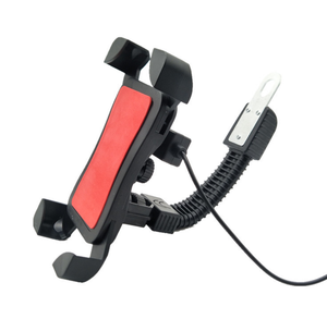<span class=keywords><strong>Moto</strong></span> Téléphone Portable <span class=keywords><strong>Support</strong></span> de Téléphone de Guidon De Vélo <span class=keywords><strong>Support</strong></span> <span class=keywords><strong>GPS</strong></span> Avec Chargeur USB - Product Image 2