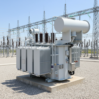 Transformateur immergé dans l'huile haute tension à faible perte, homologué NEMA, haute efficacité, 1600 kVA, monophasé/triphasé, entrée 11 kV, sortie 400 V