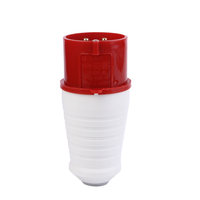 Fiche étanche industrielle Iec/Ce rouge à 5 broches 220-380V