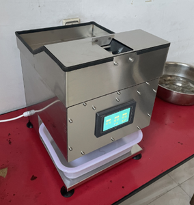 Mesin pengupas dan pemotong punggung udang otomatis, baja tahan karat 304 komersial pemotong pengupas langsung dengan mesin 220V - Product Image 2