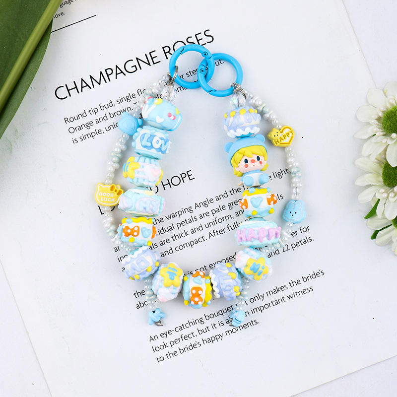 Q1656 - 2 Chaîne Mignonne Aléatoirement Jumelé