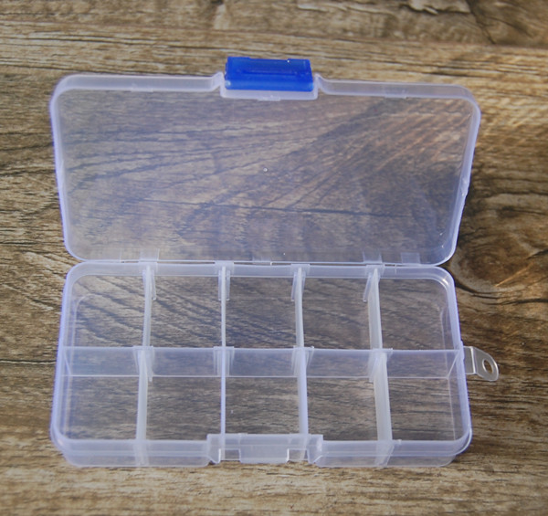 Fishing Tackle Box - Organize with 10, 15, or 24 Grids