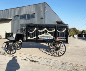 Black Tow Funeral Hearse for Sale Custom Made <b>Trailer</b> Hearse Funeral Hearse High Quality New Cars Special Transportation - Product Image 3