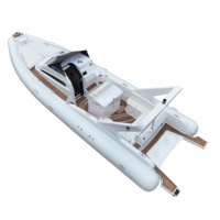 CE Vente Chaude Grand Bateau Semi-Rigide en Hypalon et Fibre de Verre RIB 960 Yacht pour Divertissement Familial