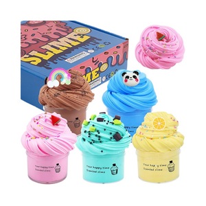 Cao cấp Puff Slime bán buôn gói mịn đàn hồi kết cấu DIY giáo dục <span class=keywords><strong>playdough</strong></span> Slime Bộ sáng tạo cho trẻ em - Product Image 4