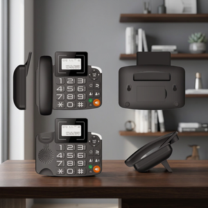 โทรศัพท์ MaxComm 4G GSM Skype รองรับซิมคู่ VoLTE แบบไร้สาย พร้อมปุ่มกดขนาดใหญ่ รุ่น MW-402 แบตเตอรี่ในตัว - Product Image 2