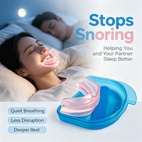 Protège-dents anti-grincement en silicone double couche, ajustement ergonomique, pour bruxisme et anti-ronflement