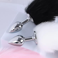 Queue de renard détachable, plug anal étanche, jouets sexuels écologiques, kit de bondage romantique pour adultes, jeu intime confortable pour couples